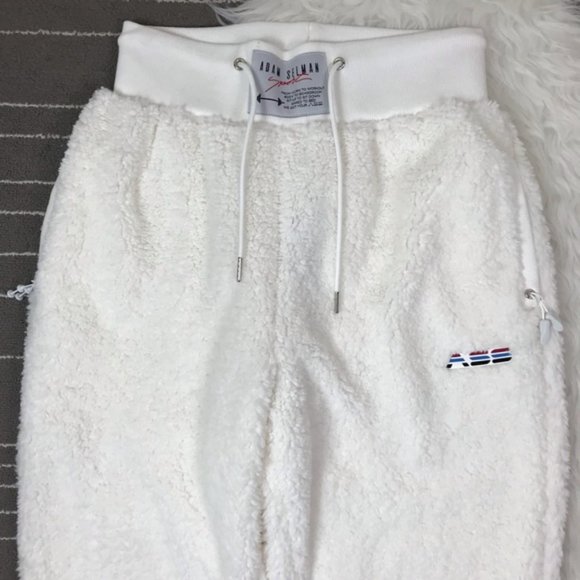 Adam Selman BOUCLE teddy high waist sweatpants - Picture 7 of 7